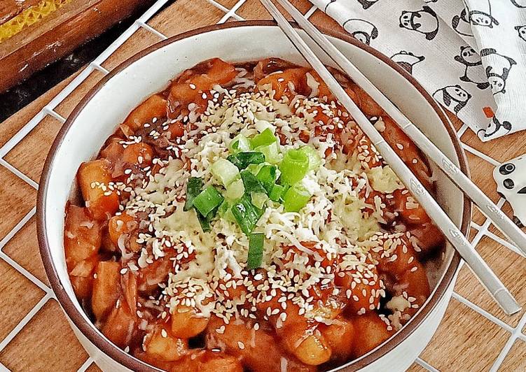 Homemade Toppoki(tanpa gojuchang)