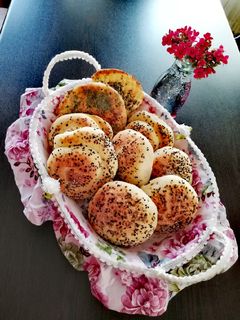 عکسی از دستور نان مینی همبرگر 🌺