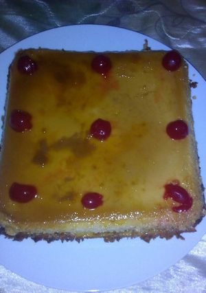 Una foto de Flan de vainilla
