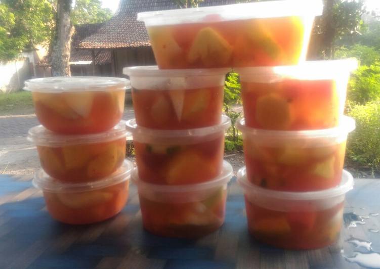 Asinan Buah Menu Bakulan