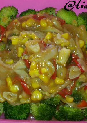 Foto resep Cah brokoli jamur