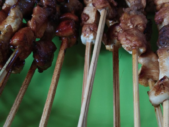 Cara Gampang Menyiapkan Sate ayam bumbu kecap yang Enak Banget