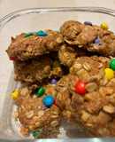 Galletitas de avena y mantequilla de maní