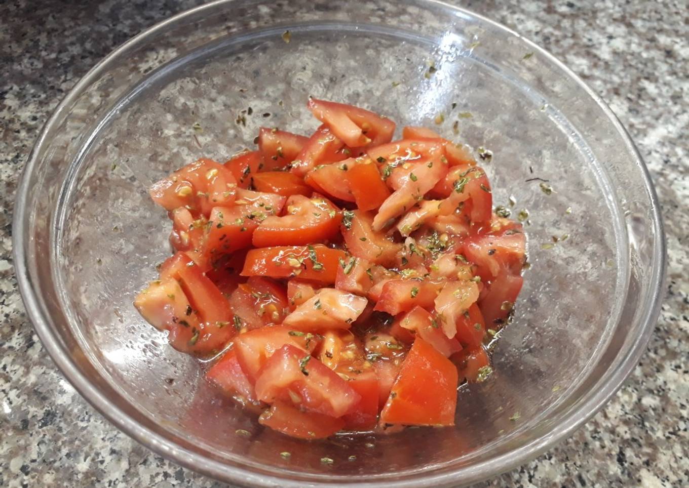 Tomates condimentados