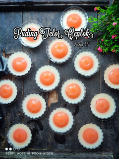 Foto resep Puding Telur Ceplok