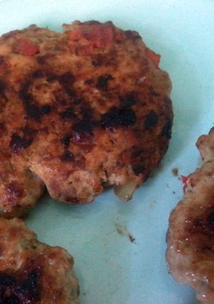 A picture of Ground Chicken Kofta Kebabs.