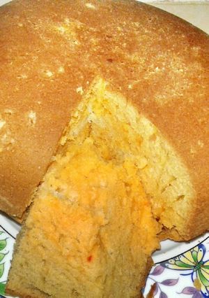 A picture of Vanilla orange cake.