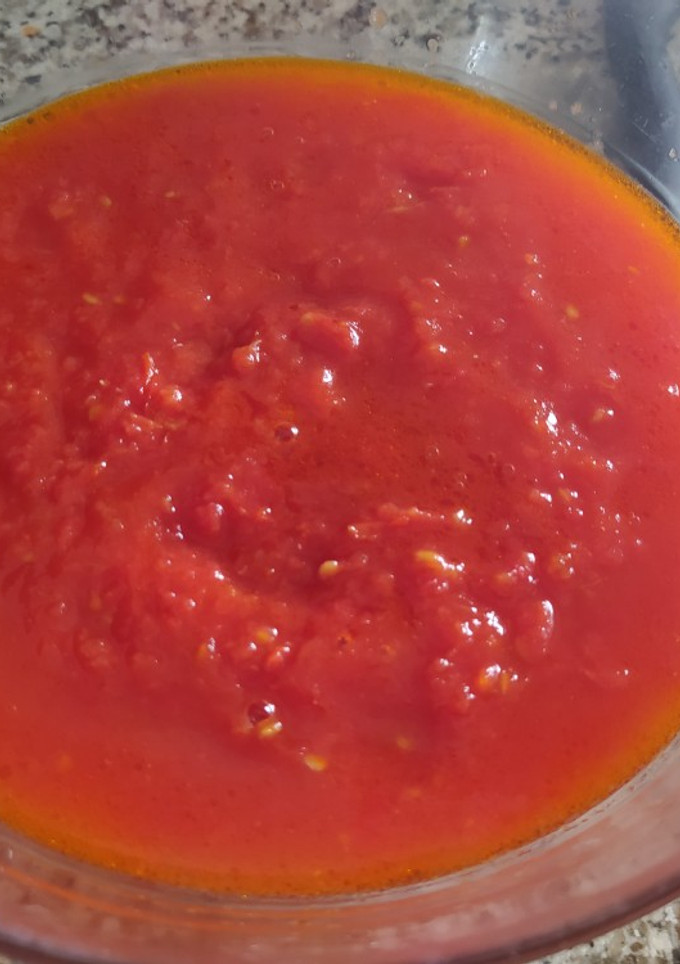Una foto de Salsa de tomate a la antigua