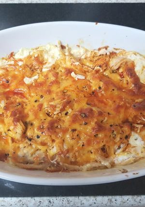 A picture of My Ranch Chicken Bake with Buffalo Sauce 😍.