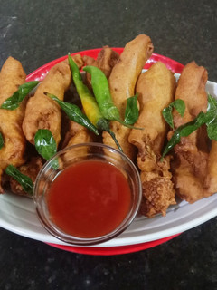 பேபி கார்ன் பஜ்ஜி(babycorn bajji recipe in tamil) செய்முறை முக்கிய புகைப்படம்