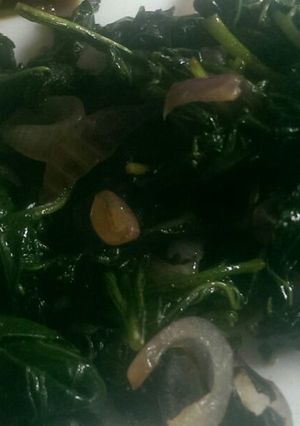 A picture of Isakyat" traditional vegetables.
