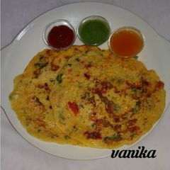 A picture of Besan chilla.