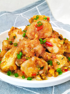 金沙杏鮑菇 的食譜成品照片