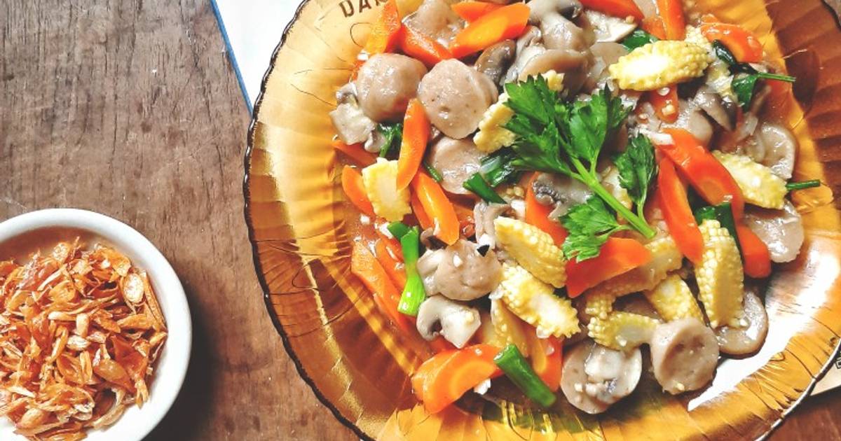 Resep Oseng Jamur Merang oleh Pergianty Wiken Cookpad