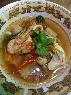 Foto resep Tom yam sup isi seafood