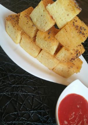 A picture of Moong dal dhokla.