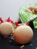 Macarons diablillos con relleno de crema de frambuesa!!!