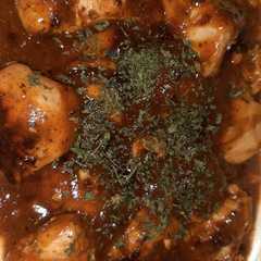 รูปของ Chicken ketchup sauce ala Italiano