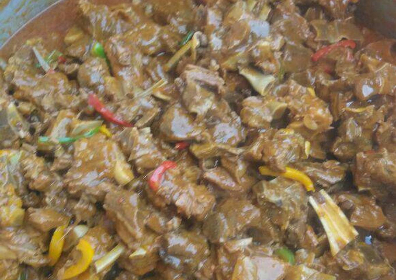 Tasty beef stew