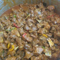 A picture of Tasty beef stew.
