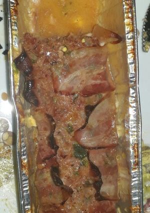 Una foto de Pan de carne relleno