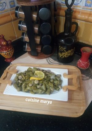 صورة لوصفة فول بالكمون و بزيت الزيتون