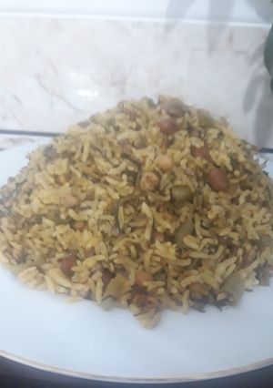 عکسی از دستور دمپختک با آبگوشت وحبوبات شب مونده