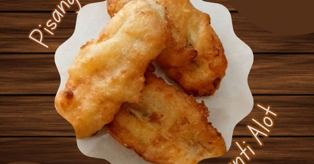 Pisang Goreng Empuk anti Alot