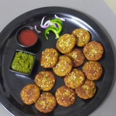 A picture of Bread Tikki without potato.