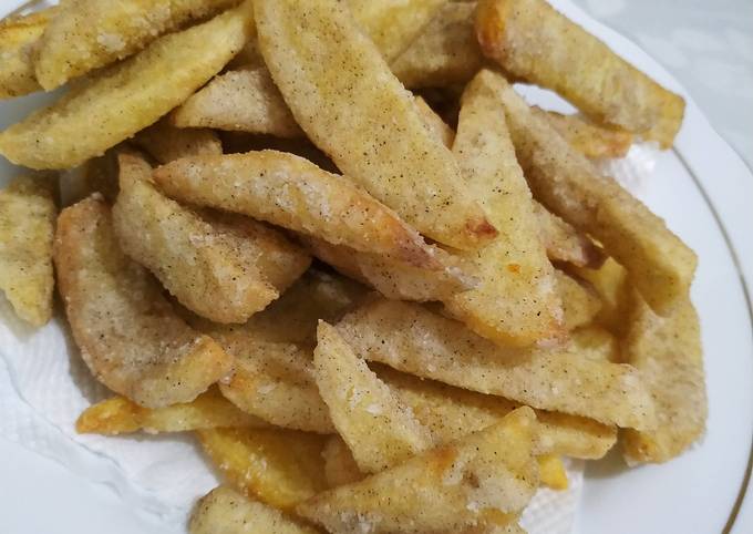 Resep Crispy french fries, Bikin Ngiler