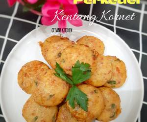 Resep Terbaik Perkedel Kentang Kornet Enak Sederhana Resep Terbaik Perkedel Kentang Kornet Enak Sederhana
