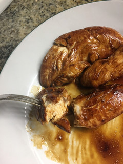 Una foto de Churrasco de pollo a la salsa de soja