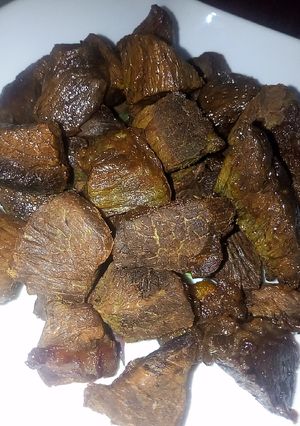 A picture of Fried meat.
