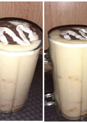 A picture of Mango chocolate shake.