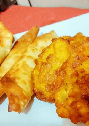 Foto resep Perkedel Jagung Bungkus Pangsit