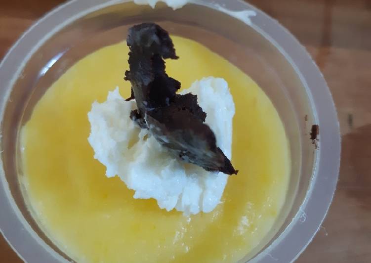 Cara meramu Puding Jagung Maizena , Menggugah Selera