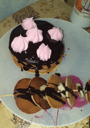 صورة لوصفة بان كيك