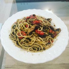 A picture of Spinach Pesto.