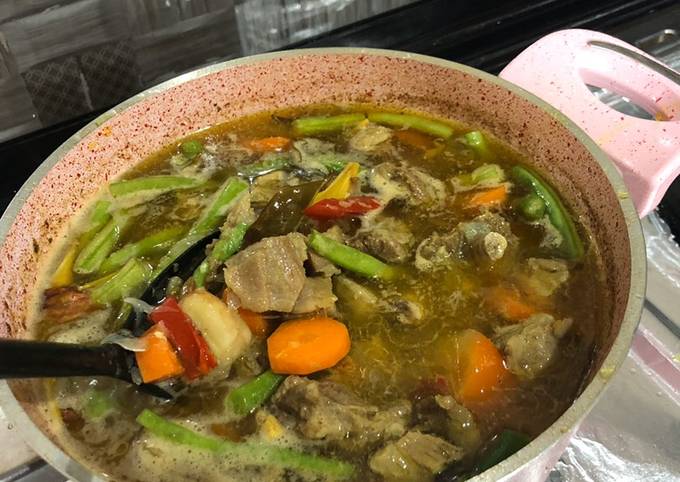 Anti Ribet, Buat Asem2 tulang daging ala2 simbok Enak Terbaru