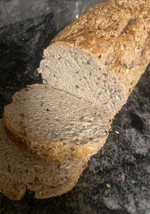 Una foto de Pan multicereal