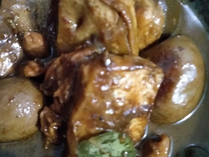 Cara Gampang Menyiapkan Resep Lapis mild atahute(ayam kentang tahu telor) yang Bisa Manjain Lidah Anti Ribet, Bisa Manjain Lidah