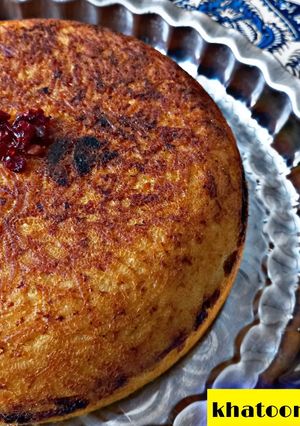 عکسی از دستور ته چین مرغ خاتون پز🙈🥧