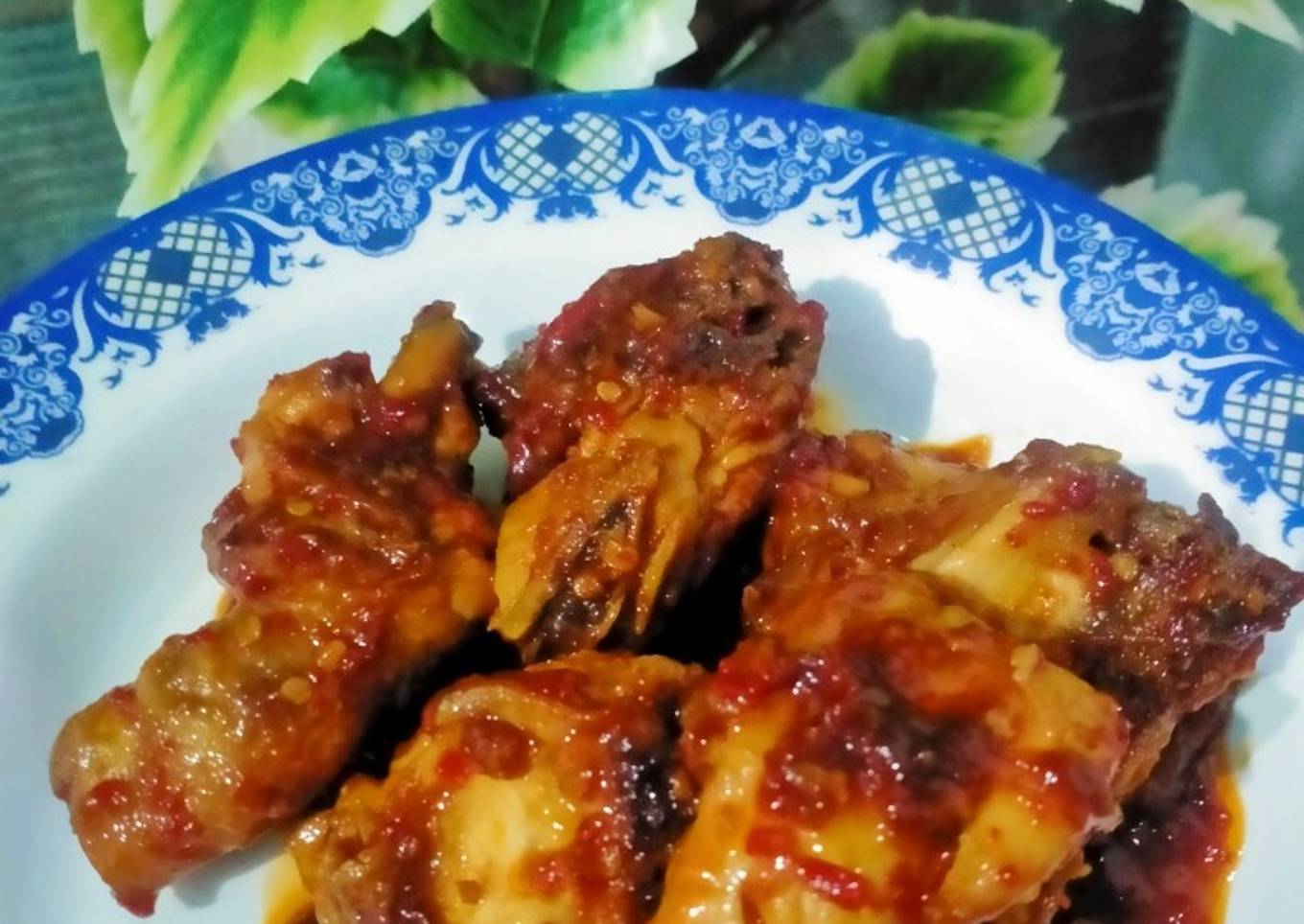 328. Ayam (Bakar) Bumbu Kecap