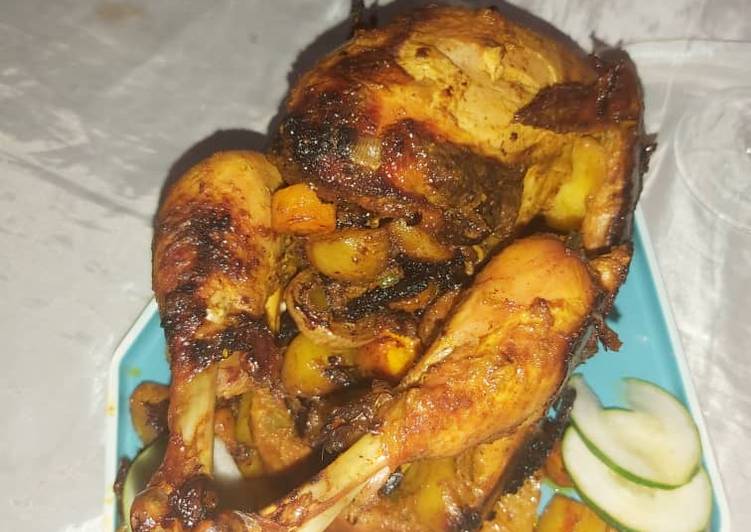 Easiest Way to Prepare Tasty Stuffed baked chicken | This is Recipe So Tasty You Must Attempt Now !!