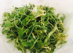 Hình của món Salad sauce mù tạt vàng.