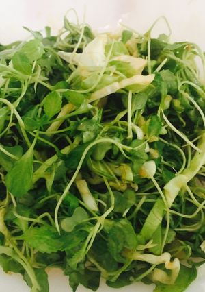 Hình của món Salad sauce mù tạt vàng.