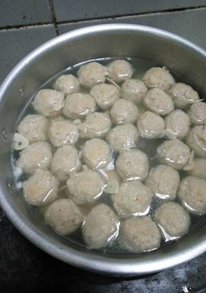 Foto resep Bakso daging sapi tanpa baking powder