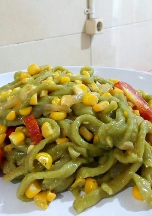 Foto resep Mie Jagung