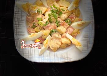 New Recipe Buffalo potatoes salad Yummy