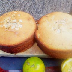 A picture of Orange naked cake 1kg #4weeksChallenge.